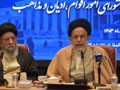 بکارگیری مشاور تخصصی هر قومیت در دولت