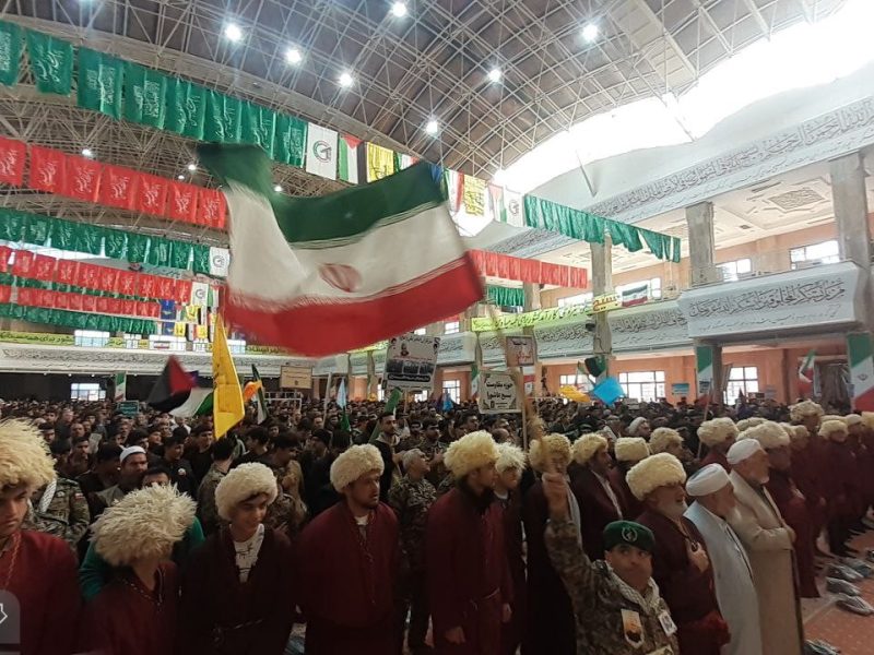 گزارش تصویری رزمایش ۲۵ هزار نفری بسیجیان گلستان