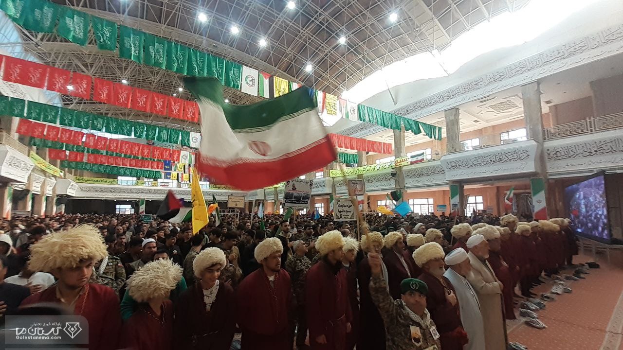 گزارش تصویری رزمایش ۲۵ هزار نفری بسیجیان گلستان