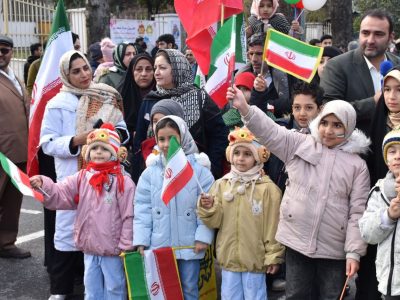 جشن انقلاب در شهرستان گرگان