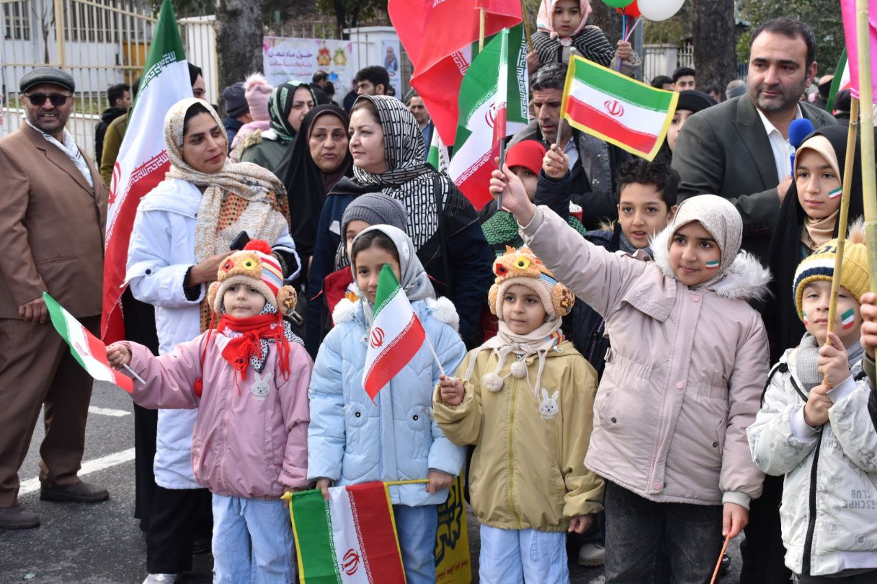 جشن انقلاب در شهرستان گرگان