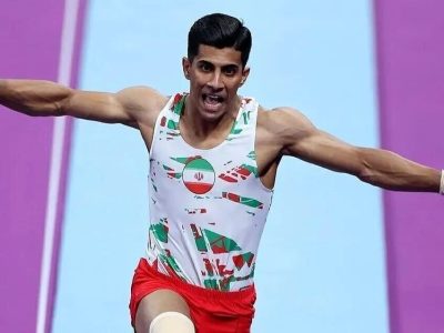 ژیمناست ایرانی قهرمان المپیک را مغلوب کرد!