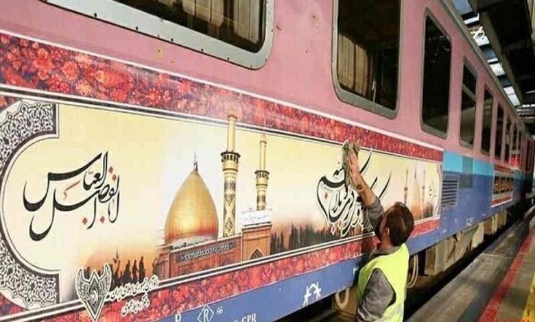 قطار اربعین گرگان-کرمانشاه راه‌اندازی شد