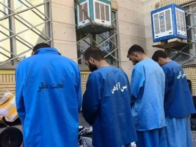 متهمین در تور نیروهای انتظامی گرفتار شدند